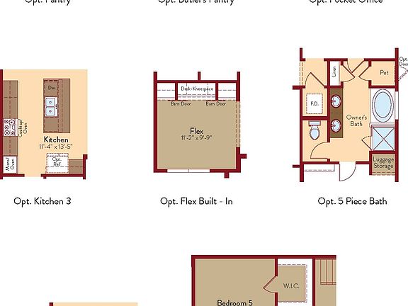 Bliss floor plan options 2691-skybrooke thoughful series