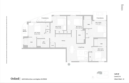 Floor plan 5X5