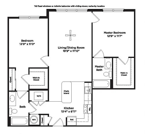 Floor plan B6b