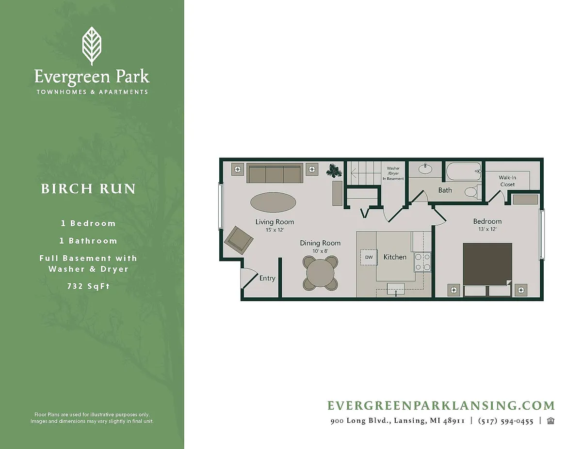 Floor plan Birch Run