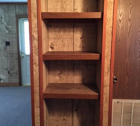 135-Hall Shelves