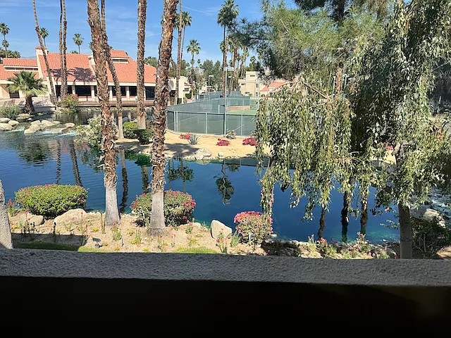 View from balcony