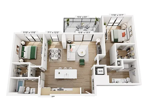 Floor plan B4