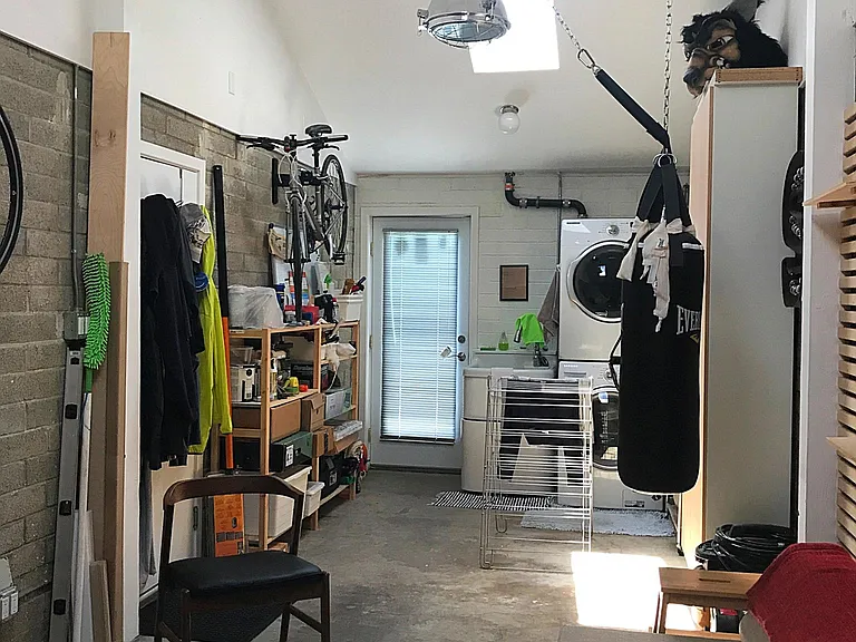 attached finished garage