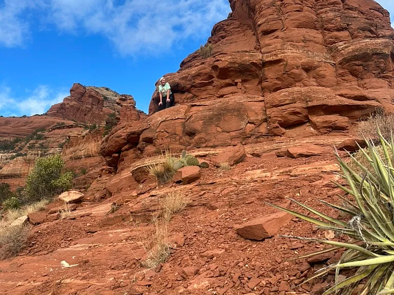 West Sedona. So very close to the amazing Boynton Canyon and numerous famous hiking trails.