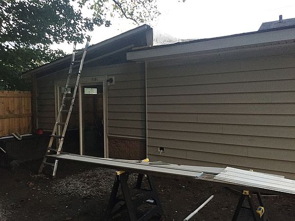 New siding and sliders 2016