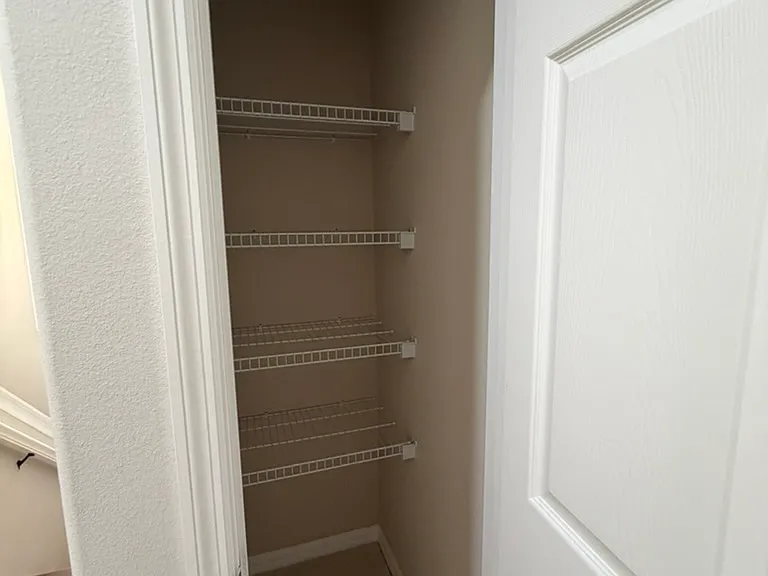 Upstairs linen closet