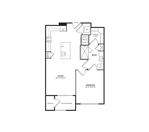Floor plan A2A
