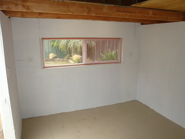 Tuff Shed interior for lots of Storage