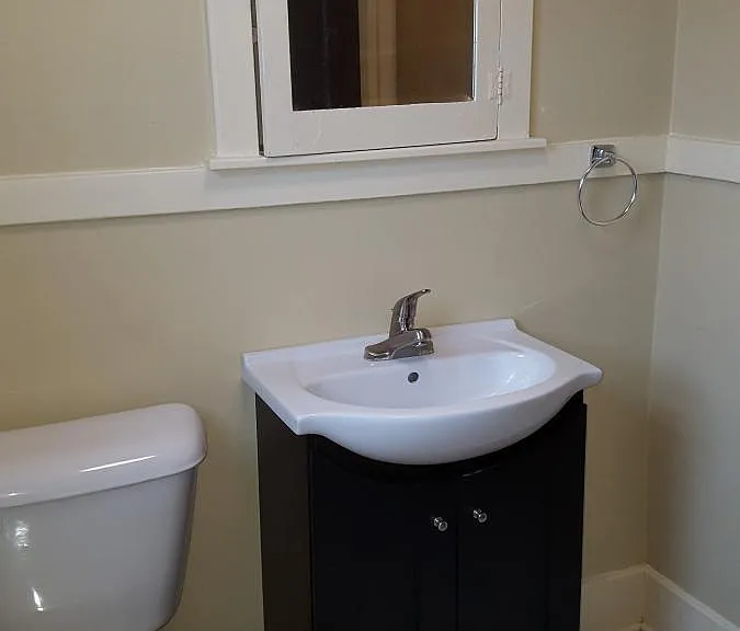 New bathroom fixtures