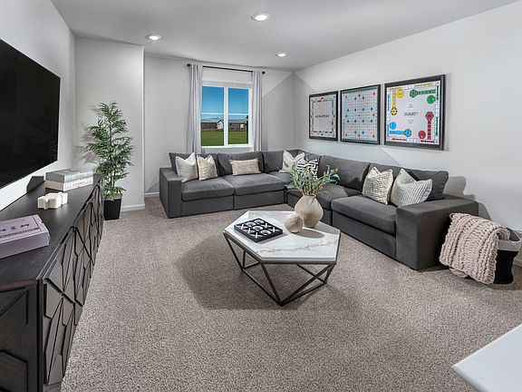 Model upstairs loft of the Residence 3.