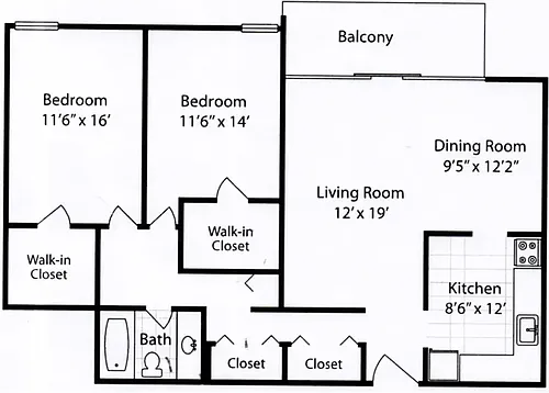 Floor plan THE CALLOWAY