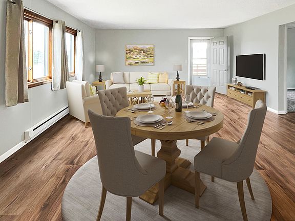 Open Concept Living/Dining - Comes unfurnished.