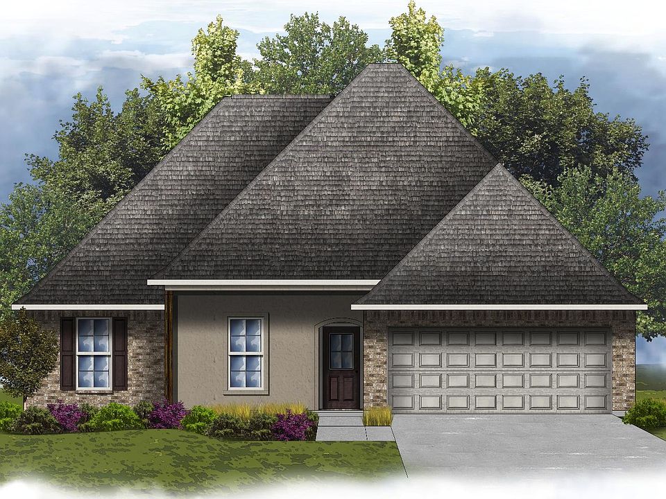 Iris IV A - Front Elevation - Open Floor Plan