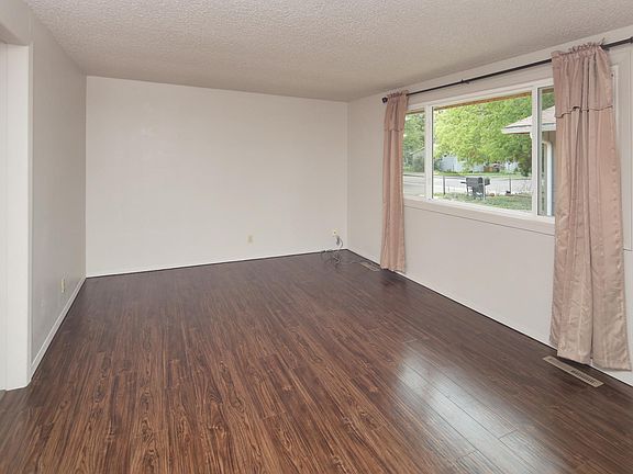 Open and clean living room