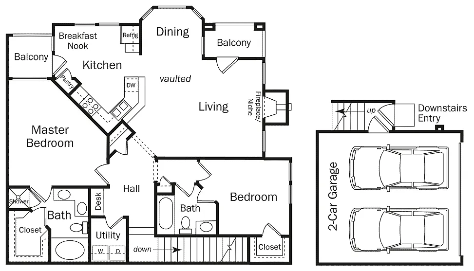 Floor plan 2EU2-PROVENCE