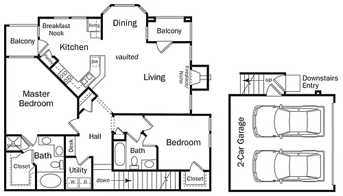 Floor plan 2EU2-PROVENCE