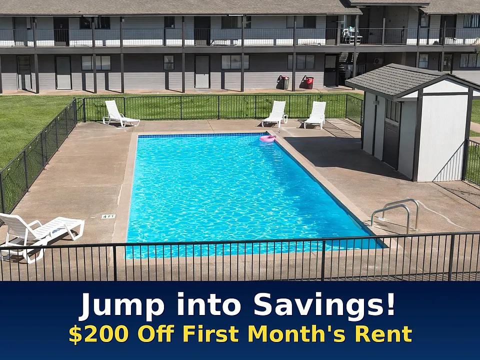 All apartment homes overlook pool and court yard area.