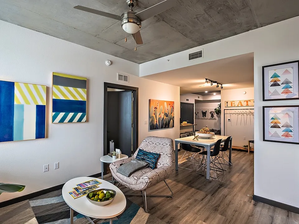Livingroom 3Signature 1909 - Luxury Off-Campus Apartments Near University of Texas Austin UT - 1909 Rio Grande Street
