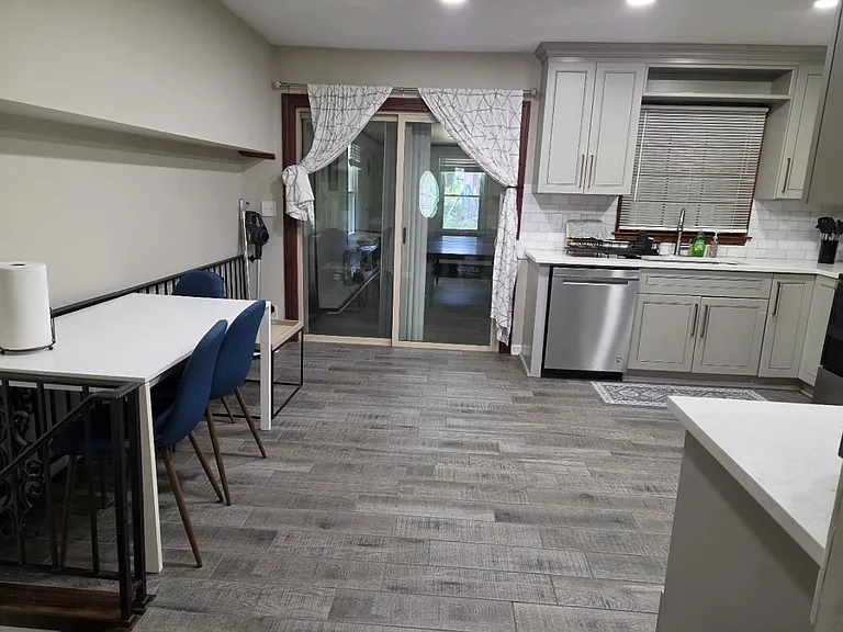 Kitchen adjoining Back Sun Room
