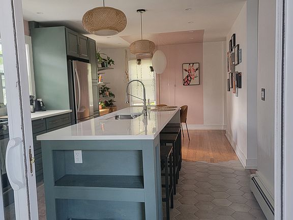 Kitchen - sliding door