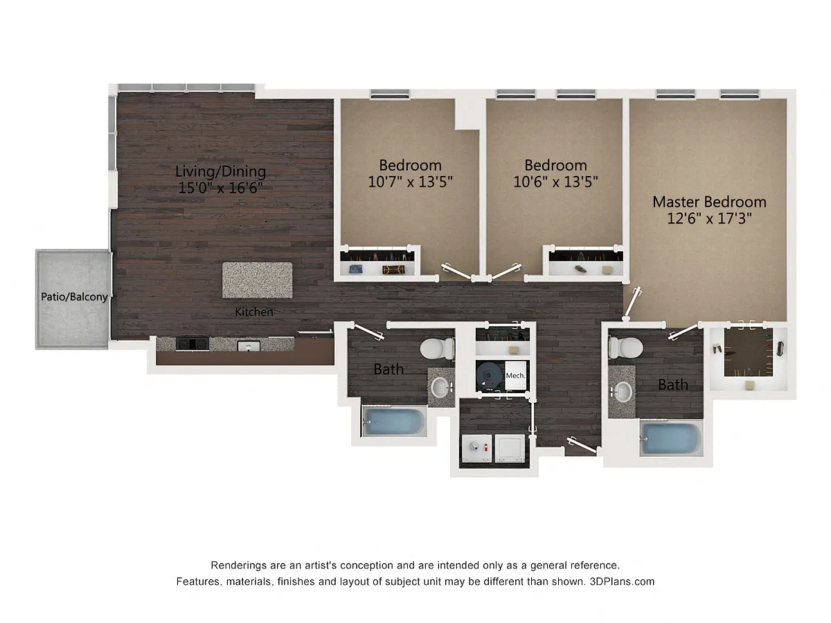 Floor plan D2