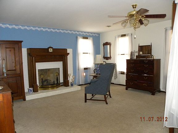 Master bedroom with FP
