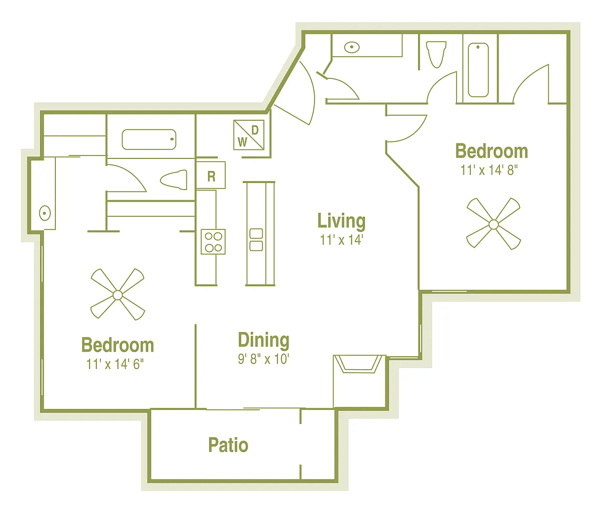 Floor plan B2