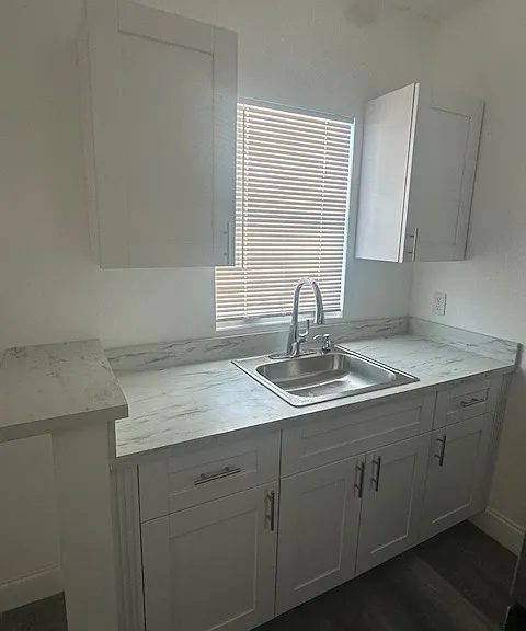 Kitchen sink view