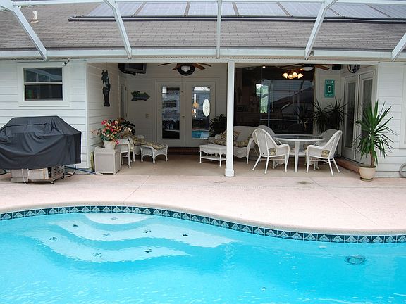 Pool & Covered Back Porch