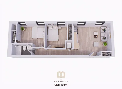 Floor plan 102M