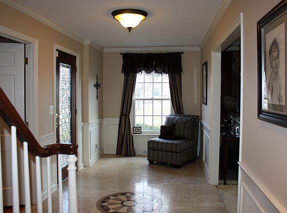 Beautiful Foyer view from leaving the kitchen.