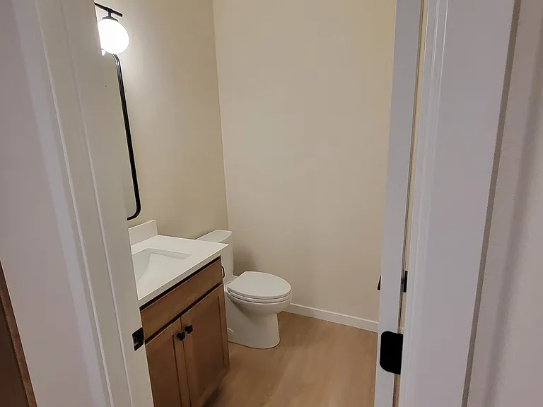 1/2 Bath on main level