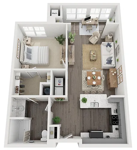 Floor plan A1