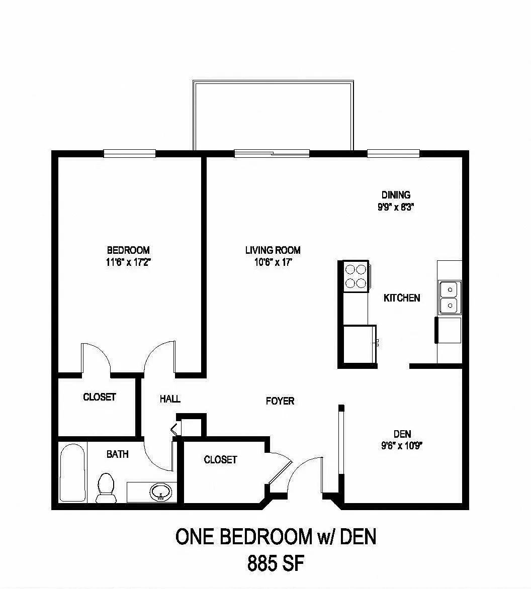Floor plan Normandie