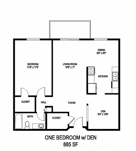 Floor plan Normandie