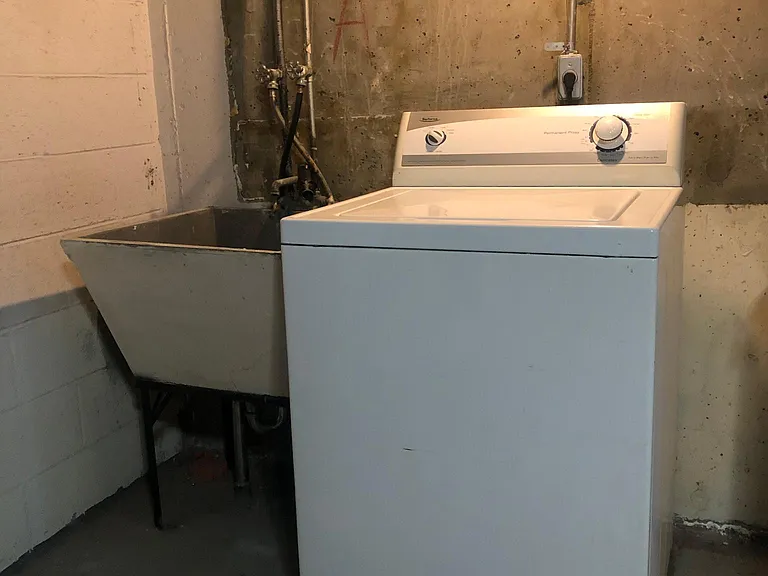 Unit A's washer