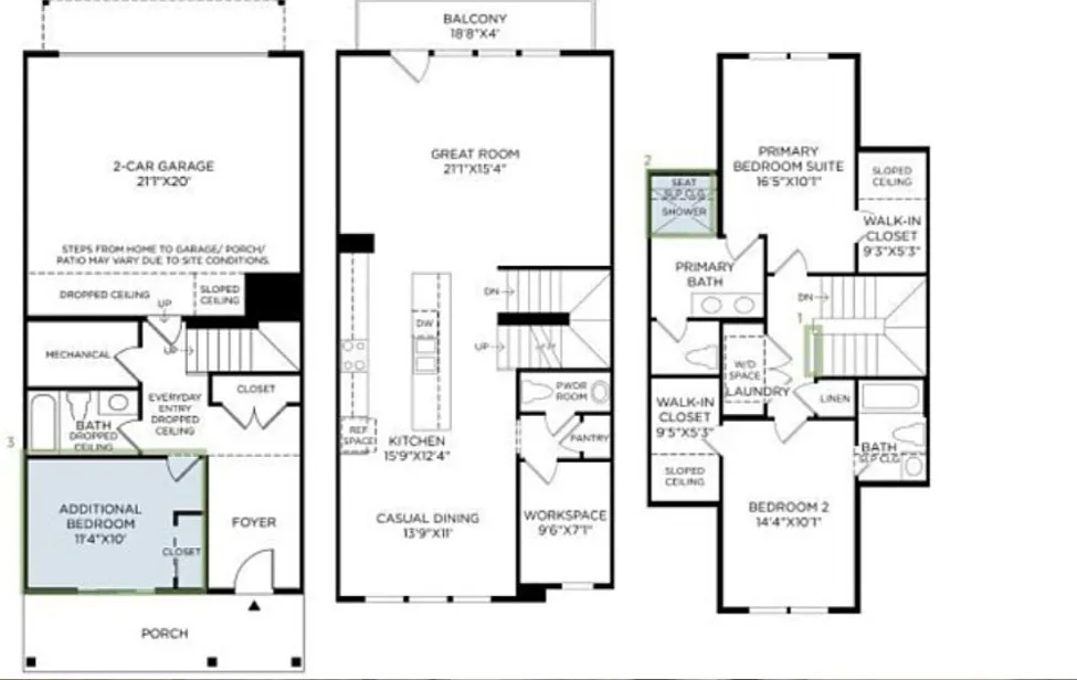 2 bed, 3.5 bath, 2135 sqft, $5,150 — Photo 4