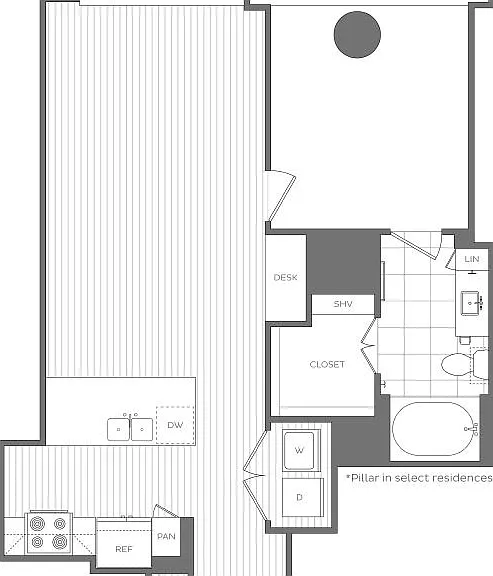 G - 1 Bedroom / 1 Bath G - 1 Bedroom / 1 Bath