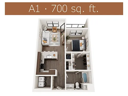 Floor plan A1