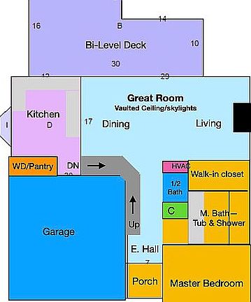 Schematic First Floor Plan