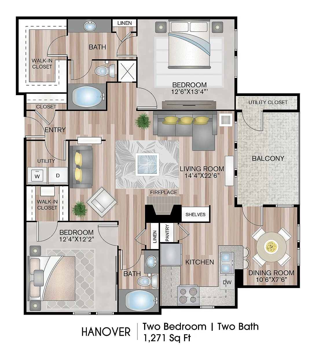 Floor plan Hanover