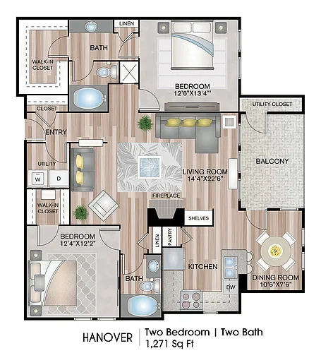 Floor plan Hanover
