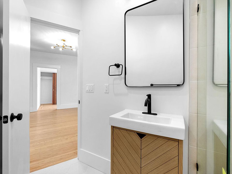 Brand new bathroom with luxurious walk-in shower