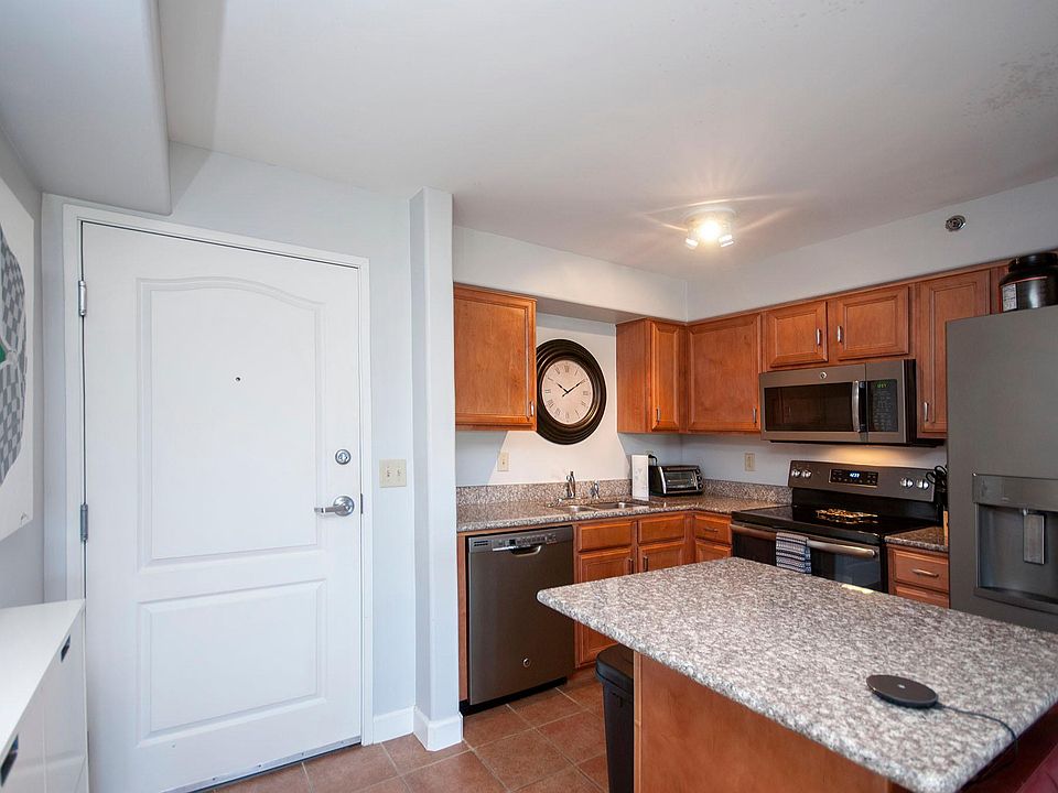Front entry and kitchen