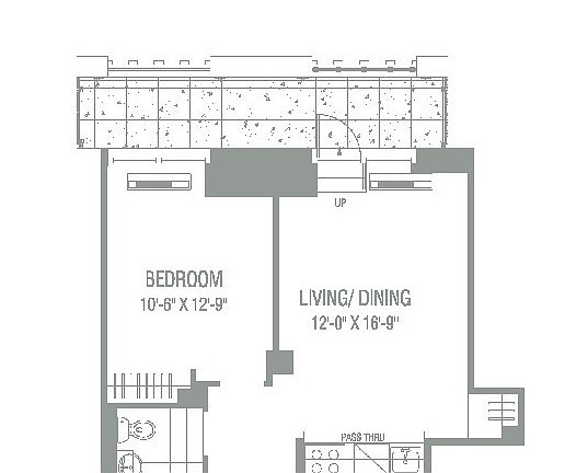 2nd image of 100 Maiden Ln APT 1607
