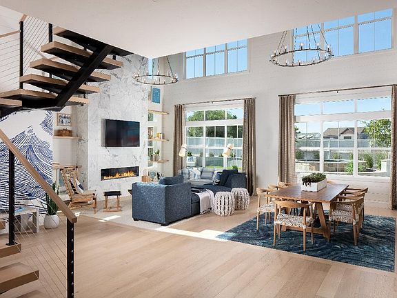 Kinsey great room and dining room