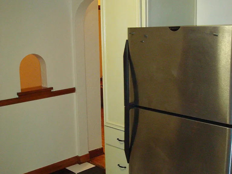 Kitchen, looking back to the Foyer.