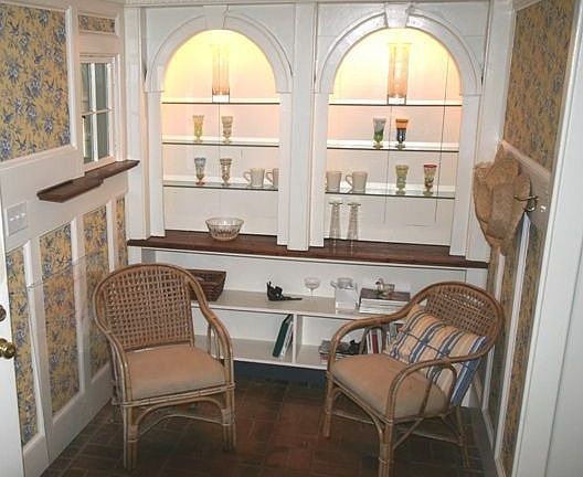 Sitting room in main house