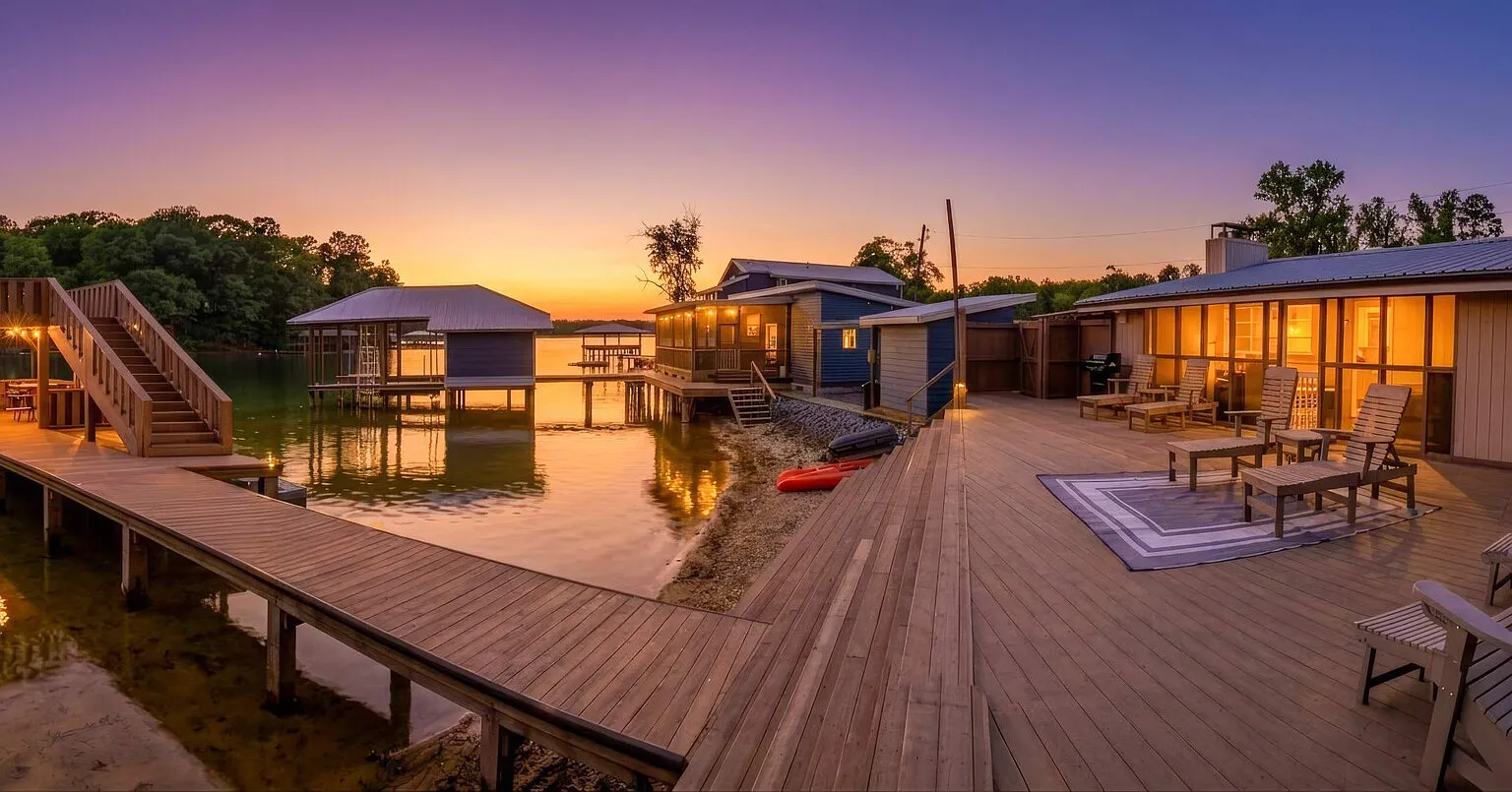 Lakefront Cabin w/ Private Dock — Photo 2